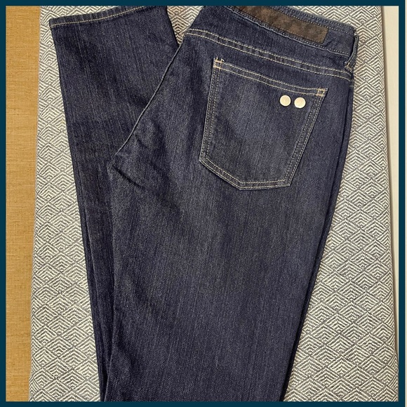 Marc by Marc Jacobs Dark Wash Skinny Stretch Jeans (29) - Picture 7 of 11